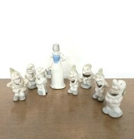 Mini porcelain - Snow White and the 7 Dwarfs
