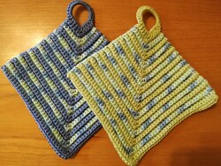 Crochet potholder set
