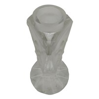 Lalique acid-etched glass vase - m1033