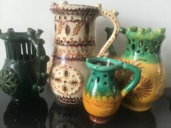 Popular ceramic bait jugs 4 pcs.