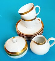 From the Hutschenreuther tea set: milk pouring plates with sugar