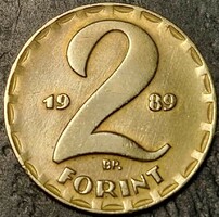 Magyarország 2 Ft, 1989.