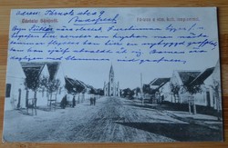 1911.- Üdvözlet Süttőrről - képeslap - Süttőr - futott