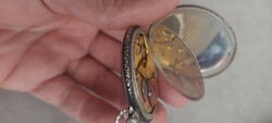 Antique silver pocket watch Cuendet Constant Budapest