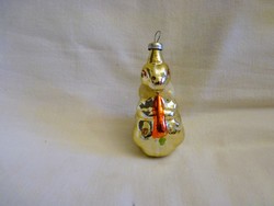 Old glass Christmas tree decoration - with bunny carrots!