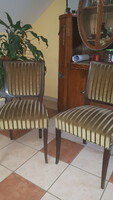 2 neo-baroque chairs