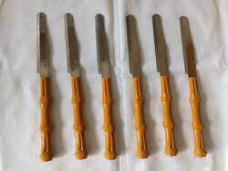 Retro butter knife for sale! Set of 6