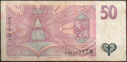 D - 255 - foreign banknotes: Czech Republic 1997 50 crowns