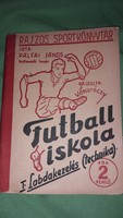 1950 Cc.- Rákosi era - János Pálfai: football school i. Censored sports book according to pictures