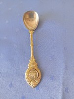 Kossuth cimeres old souvenir spoon from Budapest