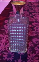 24 Cm glass crystal? Bottle xx