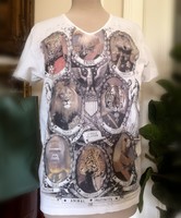 Cedarwood 38-40-42 animal t-shirt, animal print