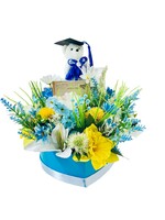 Graduation flower box - flowers of success