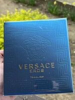 Versace Eros 100ml Eredeti Férfi Parfüm samponnal - Új, Bontatlan állapotban. (Travel Set)