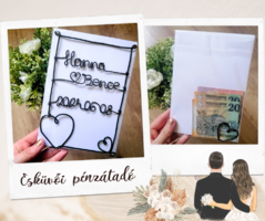 Creative money handover for a wedding - instead of an envelope - wedding gift