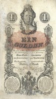 1 forint / gulden 1858 javított