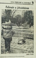 1974 April 30 / Hungarian newspaper / no.: 23163