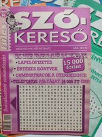 Old tabbed word search puzzle magazine for sale together, 2020-2021, 18 pieces together (even with free delivery),