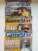 Gamestar magazine 3 pieces for sale, 2002, 2004, without attachments (even with free delivery),