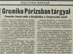 1974 May 6 / Hungarian newspaper / no.: 23169