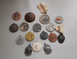 Mixed Hungarian sports coins and cultural coins from the 50s and 60s