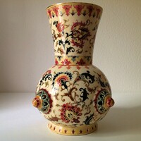 Zsolnay vase with Persian pattern 31 cm. - 1880 - 1890