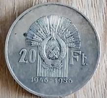 ! 1946-1956 20 HUF 800 silver!