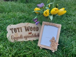 Totiwood Mother's Day photo frame for 10x15 cm photos