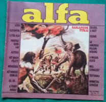 Alfa 1988. október IPM-JUNIOR - X. ÉVFOLYAM 5. SZÁM - Folyóirat, újság > Képregény