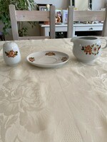 Alföldi porcelain salt shaker and pouring set, set