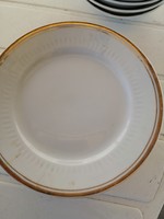 German gold edge dinner set with kahla small plates