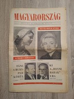 1964. February 16. Hungary newspaper