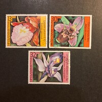 1986.-BULGÁRIA-Virágok-Orchideák (V-49.)