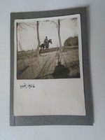 D202086 old photo Győr - galloping soldier 1936 - brush ede Győr
