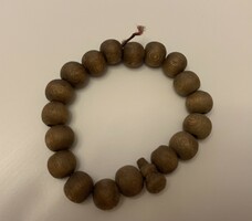 Beautiful old sandalwood wood mala karmala wrist mala wrist mala bracelet bracelet