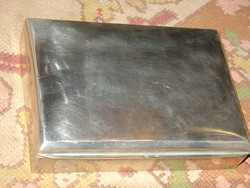 Silver card cigar cigarette box with a net weight of 403 gr