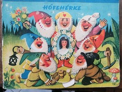 Snow White and the Seven Dwarfs Kubasta 3d storybook 1967 Prague!