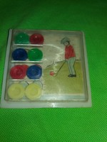 Traffic goods bazaar game extremely rare golfer hand skill game 7x7cm according to the pictures