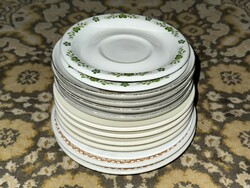 Alföldi Pécsi Bavaria Henneberg porcelántányér kistányér porcelán kis tányér kávés alátét