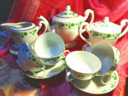 Eastern 5-person porcelain coffee set, 16 pieces