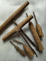 Wood drills, old tools
