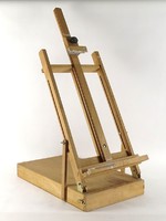 1R115 Vintage Portable Tabletop Painter's Easel Set