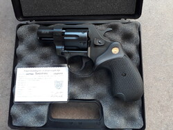 Alfa g020 rubber bullet gas alarm revolver.