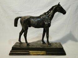 3788 Antik öntöttvas ló szobor