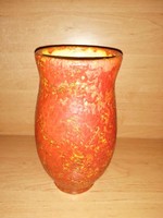 Mid-century kerámia váza - 22 cm magas