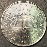 Magyarország 50 forint, 2007, 50. Évforduló - a Római Szerződés