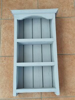 Vintage style wooden wall spice racks