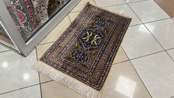 3494 Álomszép Török Kayseri kézi gyapjú perzsa szőnyeg 59X100CM ingyen futár