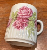 Zsolnay mug with pink skirt