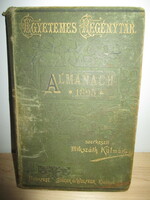 Almanach 1895 Egyetemes Regénytár